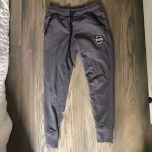 grey joggers
